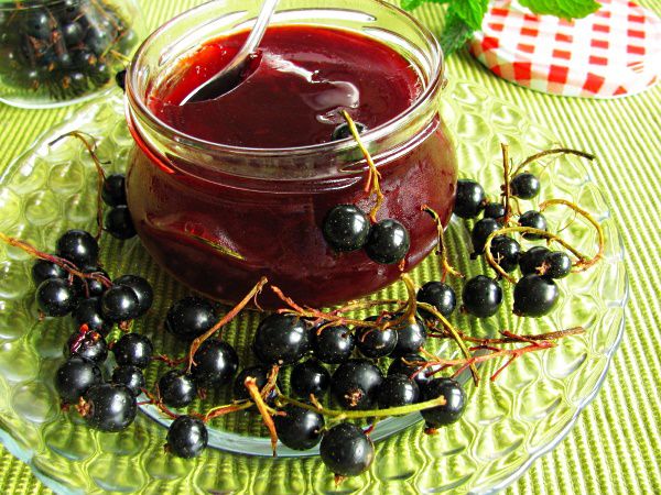 Чай с чёрной смородиной и апельсином
