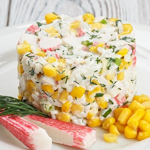 Салат из крабовых палочек
